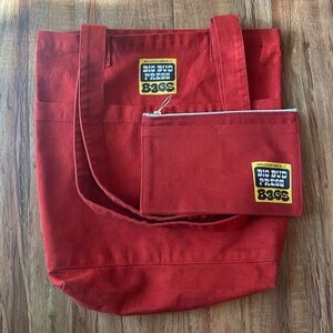 Big Bud Press bundle - Tote and Pouch